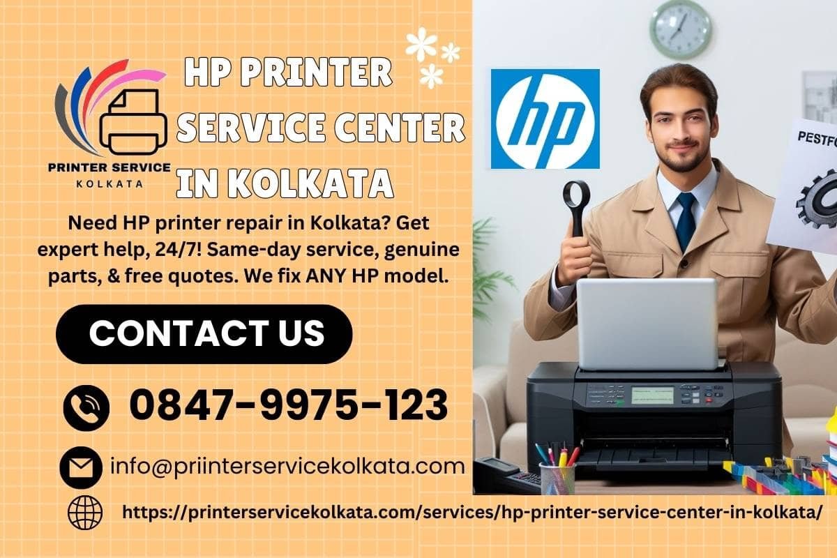 Printer Service Center HP Printer Service Center in Kolkata - Fast & Reliable Repairs